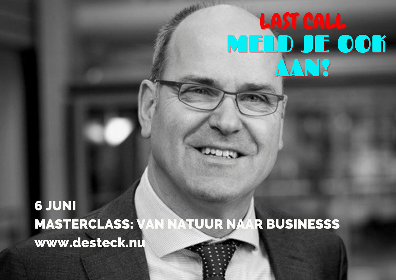 MASTERCLASS: VAN NATUUR NAAR BUSINESS